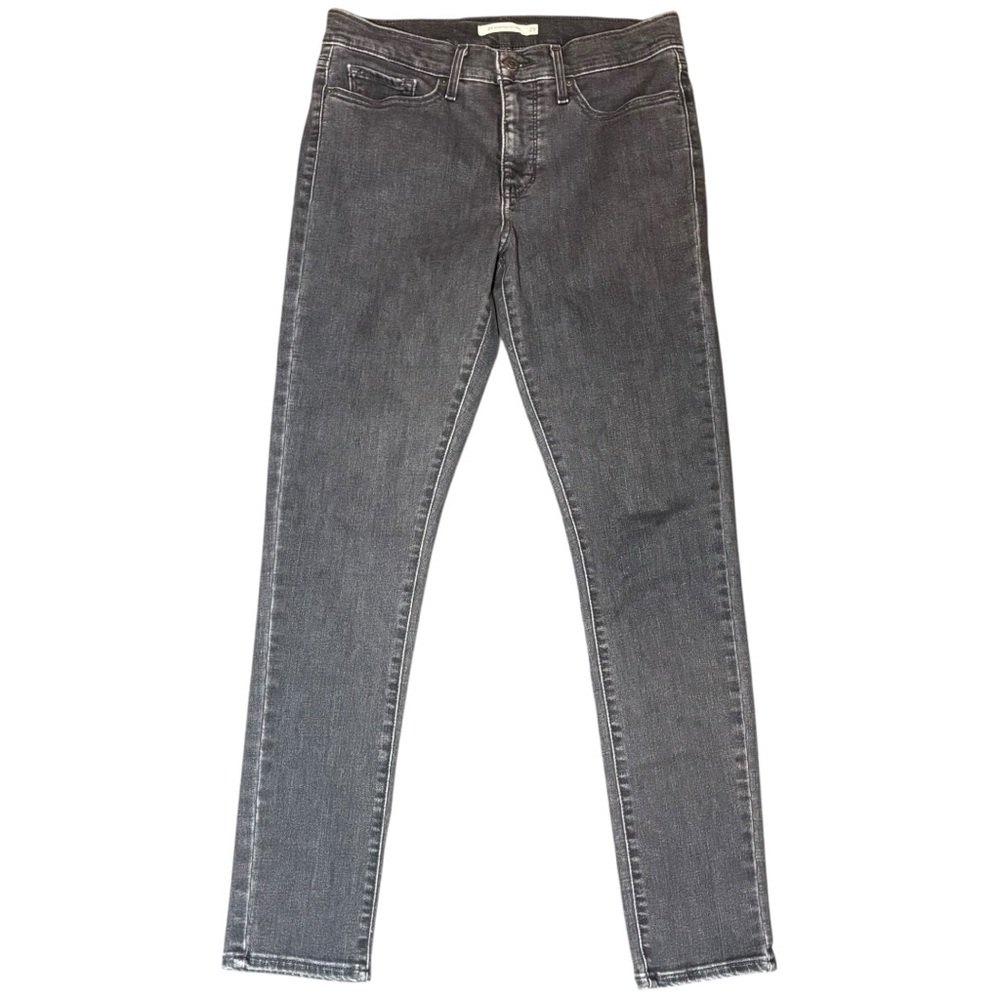 Levis Women's 29x30‎ faded black denim Jeans 311 shaping skinny